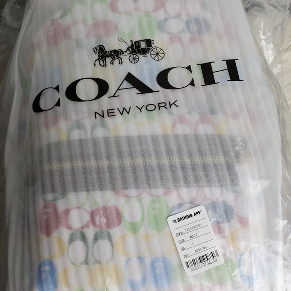 BAPE x Coach Limited Edition Academy Backpack - Picture 7 of 8